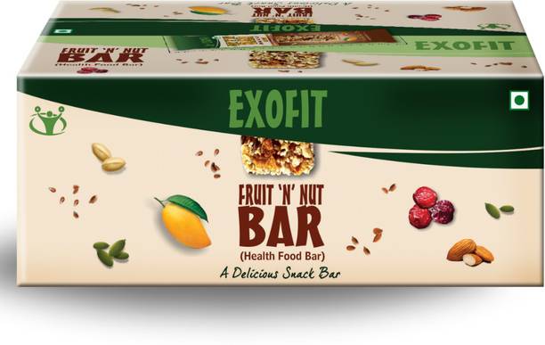 EXOFIT Fruit "N" Nut Bar Nutrition Bars