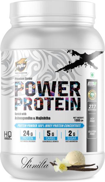 Power Fuel Nutrition Premium Series Power Protein 1000g Vanilla Whey Protein
