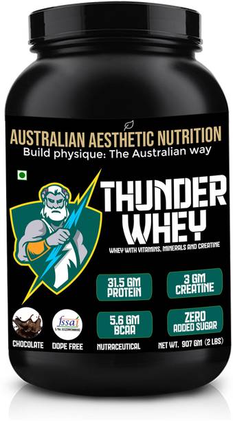 Australian Aesthetic Nutrition Thunder Whey 2 lb Whey Protein