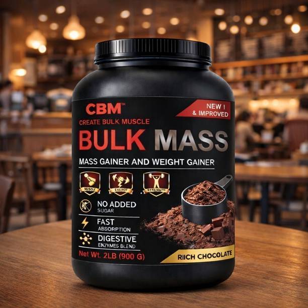 CBM Bulk Mass Hardcore Gainer Brazilian Coffee Flavor Weight Gainers/Mass Gainers
