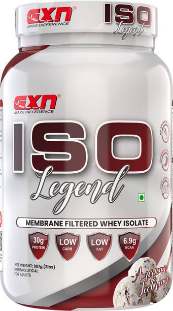 GREENEX NUTRITION ISO Legend Membrane FIltered Whey Isolate Protein Supplement | Low Carb Isolate Whey Protein