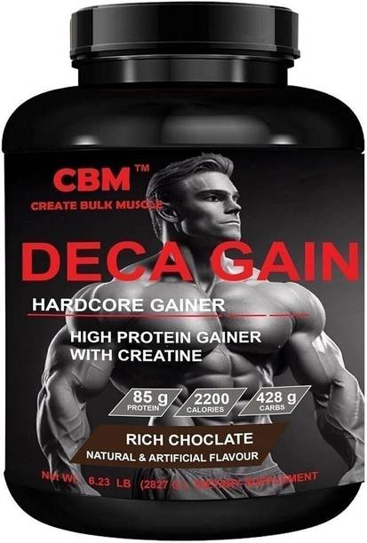 CBM Weight gainer BULK MASS Rich Chocolate 2.827KG NEW IMPROVED Weight Gainers/Mass Gainers