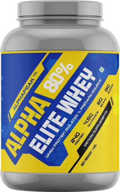 Alphapeak Nutrition 33 Servings | Concentrate Whey Protein Whey Protein