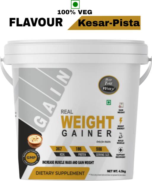 BUY THE WHEY Real Weight Gainer | Lab Tested | Weight Gainers/Mass Gainers