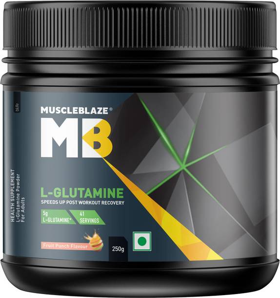 MUSCLEBLAZE L- Glutamine, Post Workout Recovery, 5 g Glutamine Glutamine