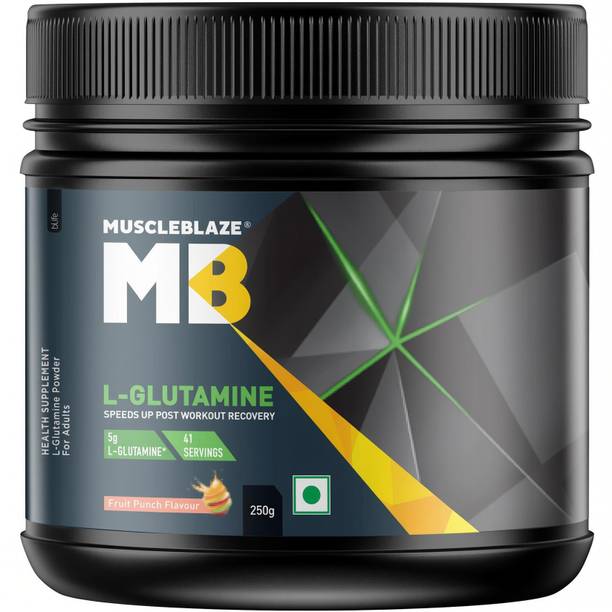 MUSCLEBLAZE L- Glutamine, Post Workout Recovery, 5 g Glutamine Glutamine