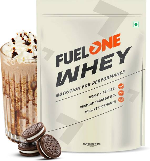 FUELONE Whey Protein, 24 g Protein & 5.29 g BCAA with 650 ml Shaker Whey Protein