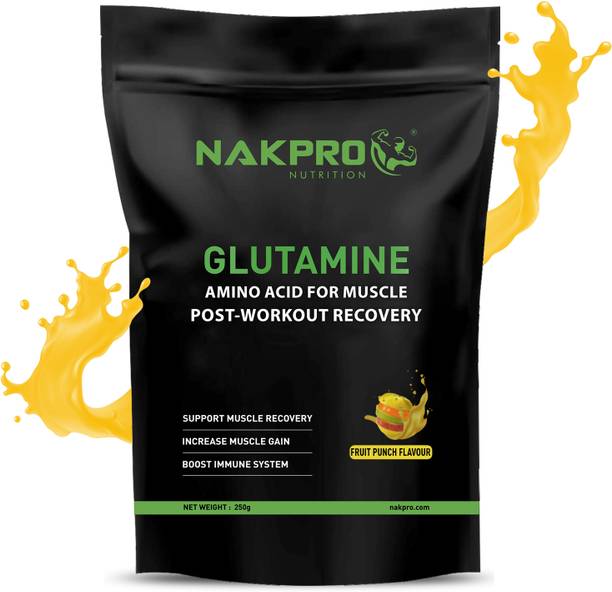 Nakpro L-Glutamine Powder ,Post Workout Muscle Recovery & Healthy Immune Supplement Glutamine