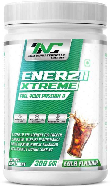 TARA NUTRACEUTICALS Energi Xtreme Electrolyte Supplement, Cola Flavour, 300g BCAA