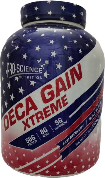 Pro Science 100% Authentic Deca Xtreme Mass Gainer For High Muscle Gain(2.7kg6lbs Chocolate) Weight Gainers/Mass Gainers