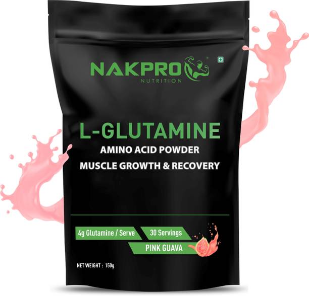 Nakpro MICRONIZED L-GLUTAMINE | Post Workout Supplement | helps Muscle Growth | Glutamine