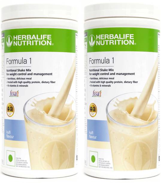 HERBALIFE 2 PCS OF Formula 1 Nutritional Shake Mix KULFI + KULFI Flavor Plant-Based Protein