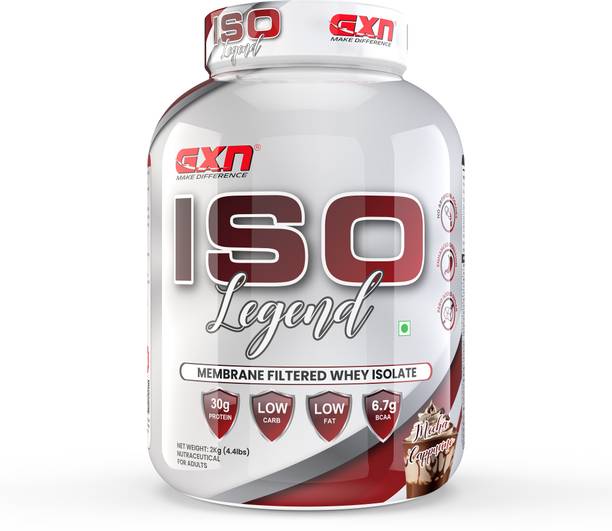 GREENEX NUTRITION ISO Legend Membrane FIltered Whey Isolate Protein Supplement | Low Carb Isolate Whey Protein
