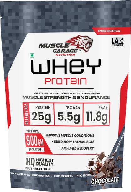 Muscle Garage Whey Protein | Clean Whey Protein To Help Build Muscle | Chocolate Pre Workout