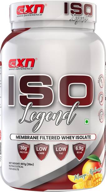 GREENEX NUTRITION ISO Legend Membrane FIltered Whey Isolate Protein Supplement | Low Carb Isolate Whey Protein