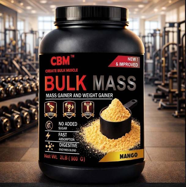 CBM WEIGHT GAINER BULK MASS NEW IMPROVED Weight Gainers/Mass Gainers