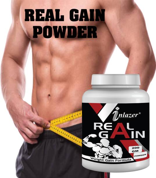 inlazer Real Gain Weight Gain Powder/ Protein Powder, Healthy Weight Gain Supplement Weight Gainers/Mass Gainers