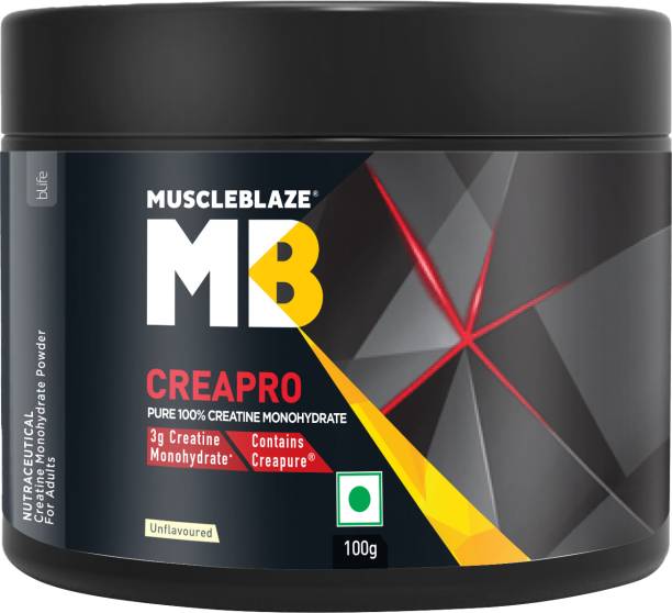 MUSCLEBLAZE CreaPRO Creatine with Creapure powder from Germany Creatine