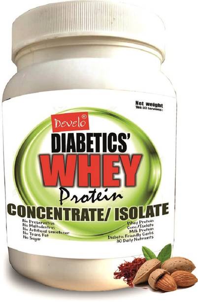 DEVELO Whey protein for diabetics sugar free protein powder for diabetes care Whey Protein