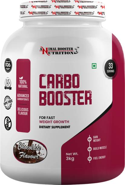 Animal Booster Nutrition Carbo Booster 3kg Weight Gainers/Mass Gainers