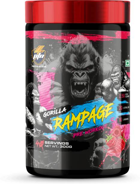 Power Fuel Nutrition Rampage Preworkout | For Pump, Focus, Energy, Strength & Endurance | Pre Workout
