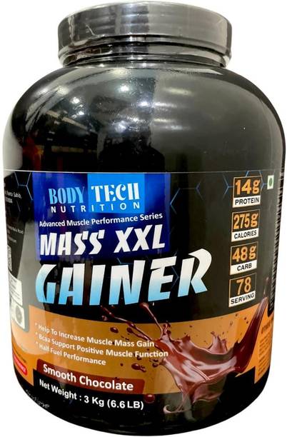 BTN Body Tech Nutrition Mass XXL Weight Gainers/Mass Gainers