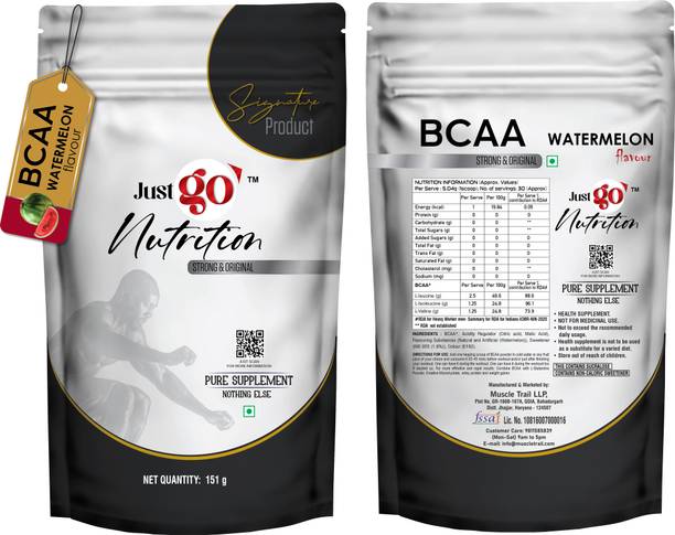 just go nutrition (151g) 30 servings For Muscle Recovery & Endurance (IMPORTED INGREDIENTS) BCAA