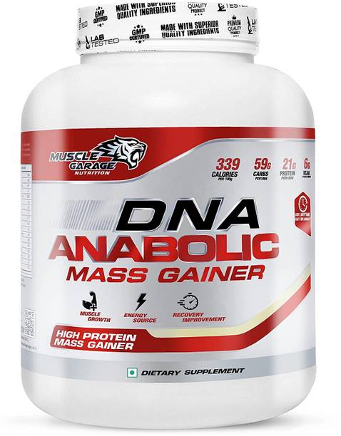 Muscle Garage DNA ANABOLIC GAINER 3KG BOX Weight Gainers/Mass Gainers
