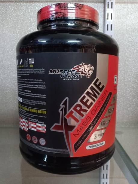 Muscle Garage XTREME MASS GAINER | HIGH PROTEIN LEAN MASS GAINER Weight Gainers/Mass Gainers