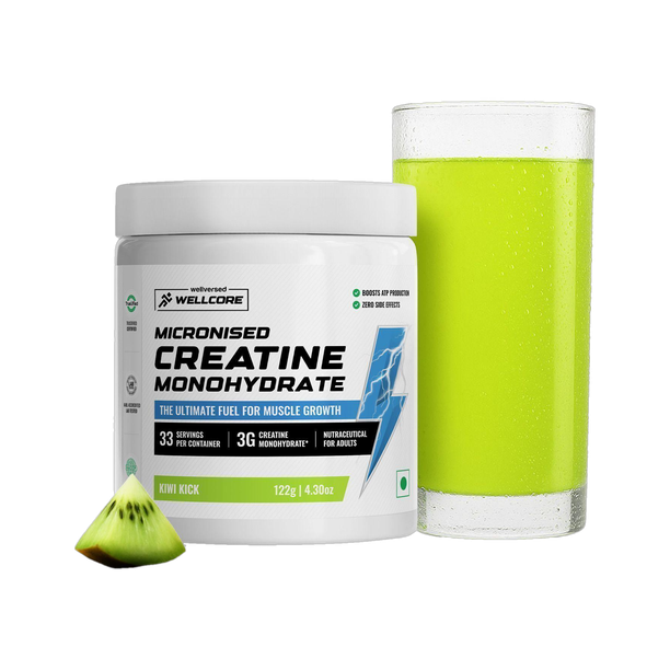 Wellcore Micronised Creatine Monohydrate | Lab Tested | Enhanced Absorption | 100% Pure Creatine