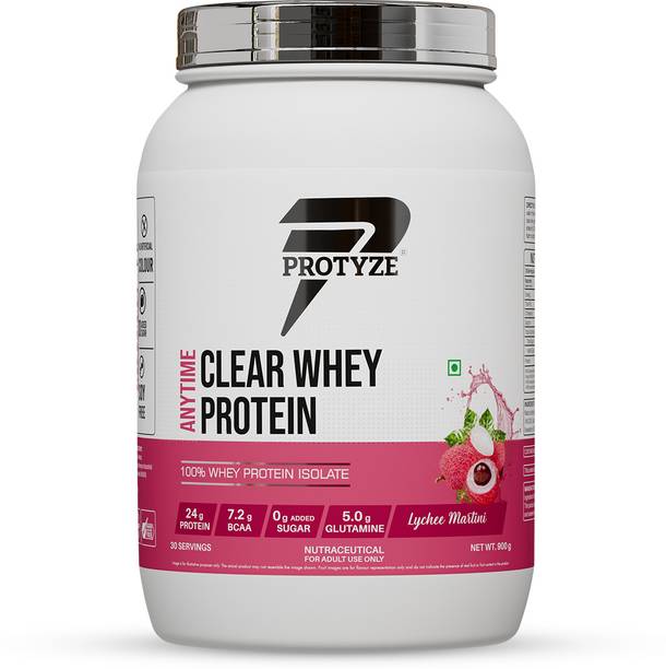 Protyze Anytime Clear whey Isolate 30 serving Whey Protein