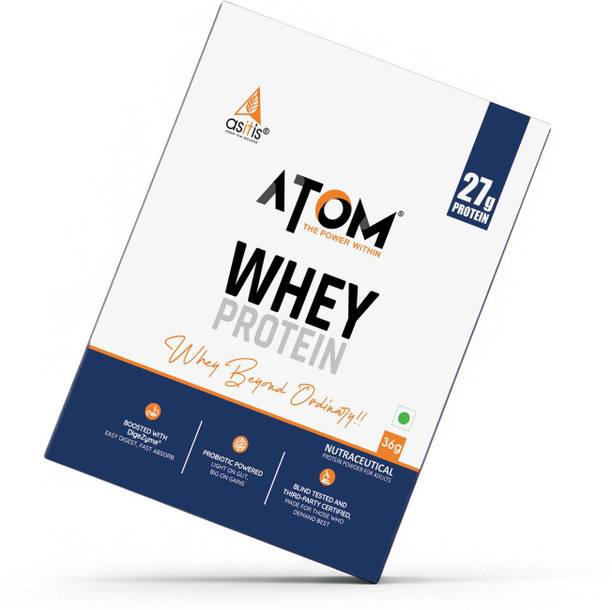 AS-IT-IS Nutrition ATOM Whey Protein 27g Protein DigeZy...