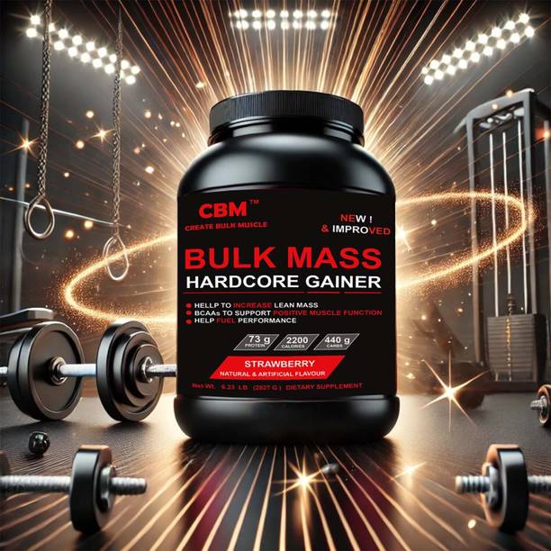 CBM Bulk Mass Hardcore New Improved Weight Gainers/Mass Gainers