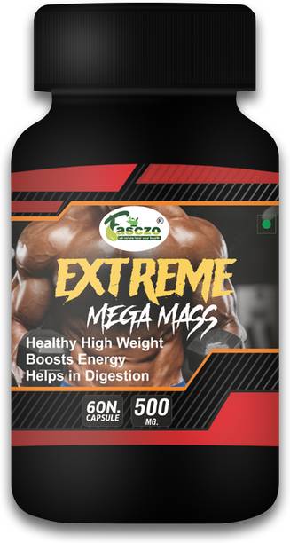 Fasczo Extreme Mega Weight Gain Capsule Muscle Gainer Product , Mass Protein Supplement Weight Gainers/Mass Gainers