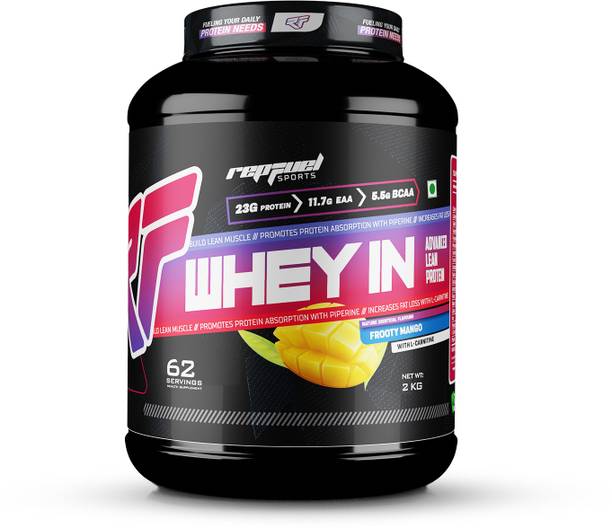 Repfuel Sports Protein Powder for Muscle Support & Recovery, Vegetarian - Primary Source Whey Protein