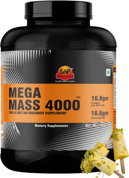 SAP Nutrition Mega Mass 4000 Weight Gainers/Mass Gainers Weight Gainers/Mass Gainers