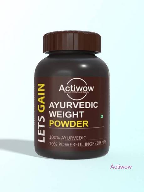 ACTIWOW Lets Gain Builds Bulk and Increases Vitality Weight Gainers/Mass Gainers