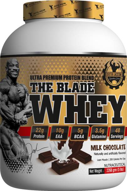 dexter jackson DJSS GOLD SERIES BLADE MASS RICH CHOCOLATE Whey Protein