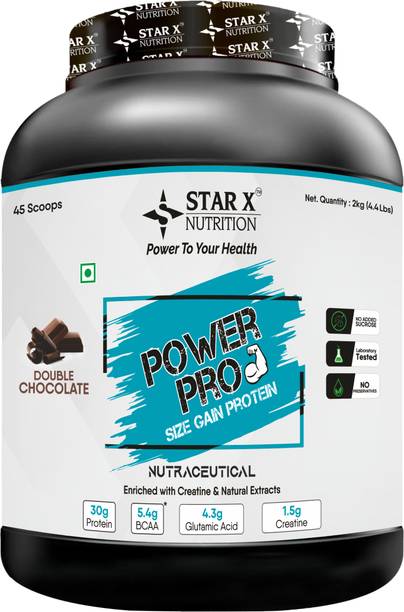 Star X nutrition Power Pro Size Gain Protein Whey Protein