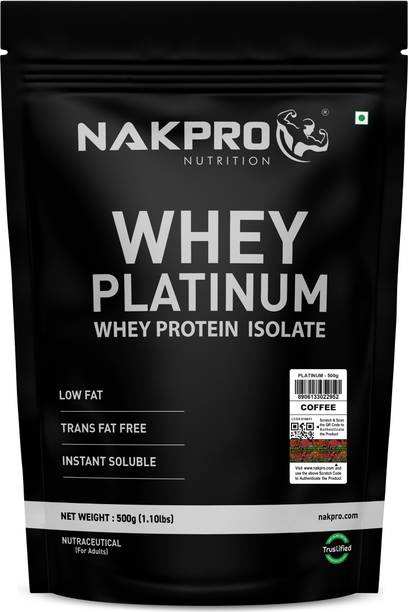 Nakpro PLATINUM 100% Whey Protein Isolate Supplement Powder Whey Protein