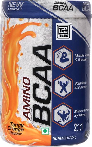 Tenabz BCAA Amino Tangy Orange Flavour Vegan BCAA