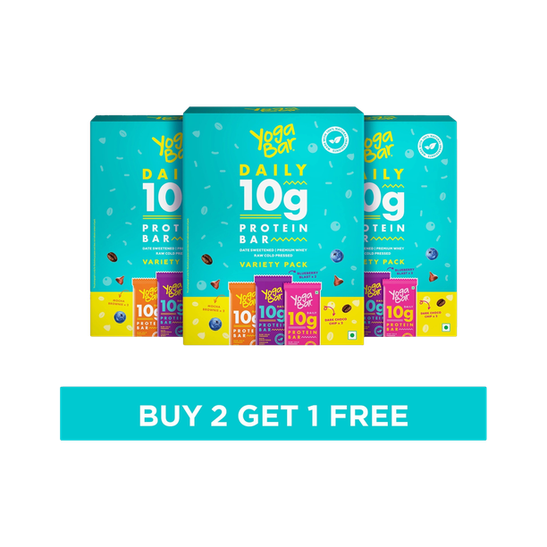 Yogabar Variety Pack Protein Bars