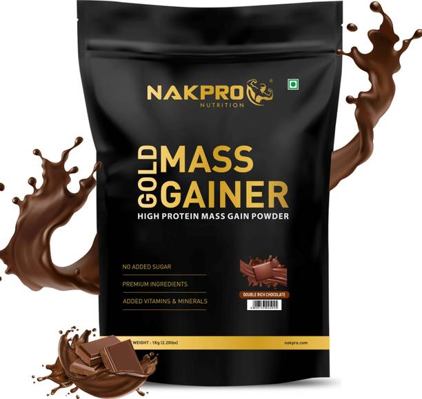Nakpro Gold Mass Gainer Protein Powder Weight Gainers/Mass Gainers