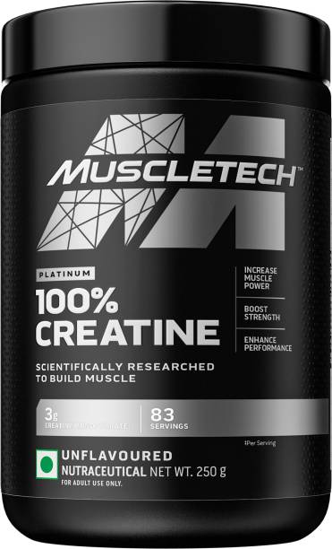 Muscletech Platinum 100% Creatine Scientifically Researched to Build Muscle & Strength Creatine