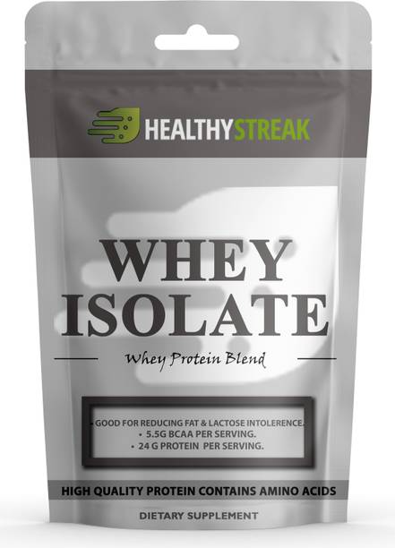 Healthy Streak 100% Whey Protein Supplement Powder Whey...