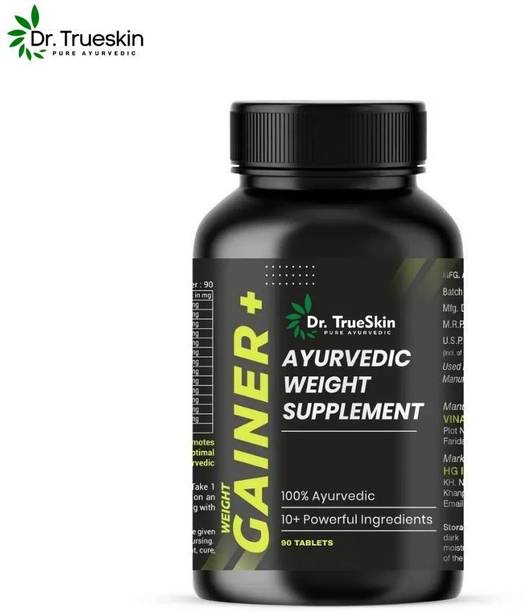 Dr.TrueSkin Weight Gainer+ Mass Builder for Men Weight Gainers/Mass Gainers