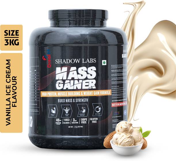 OREALFIT Shadow Mass Gainer For Bulk Gaining Weight Gainers/Mass Gainers
