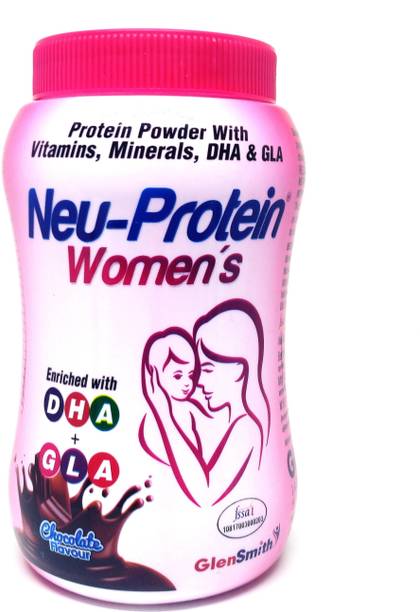 GLENSMITH Neu-Protein Women's Protein with Vitmain, Mineral, DHA & GLA Plant-Based Protein