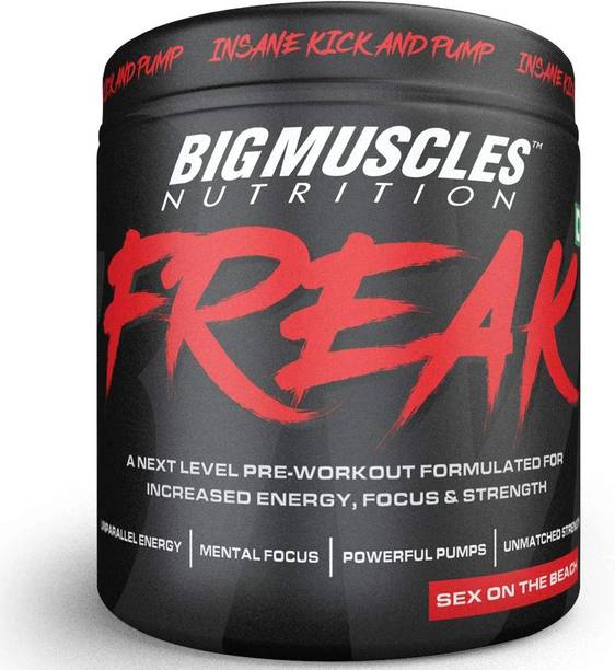 BIGMUSCLES NUTRITION Freak Pre-workout 30 Servings BCAA