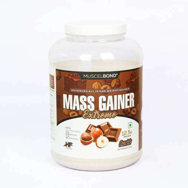 MuscelBond Mass Gainer Extreme | Advance All in One Weight Gainer Weight Gainers/Mass Gainers